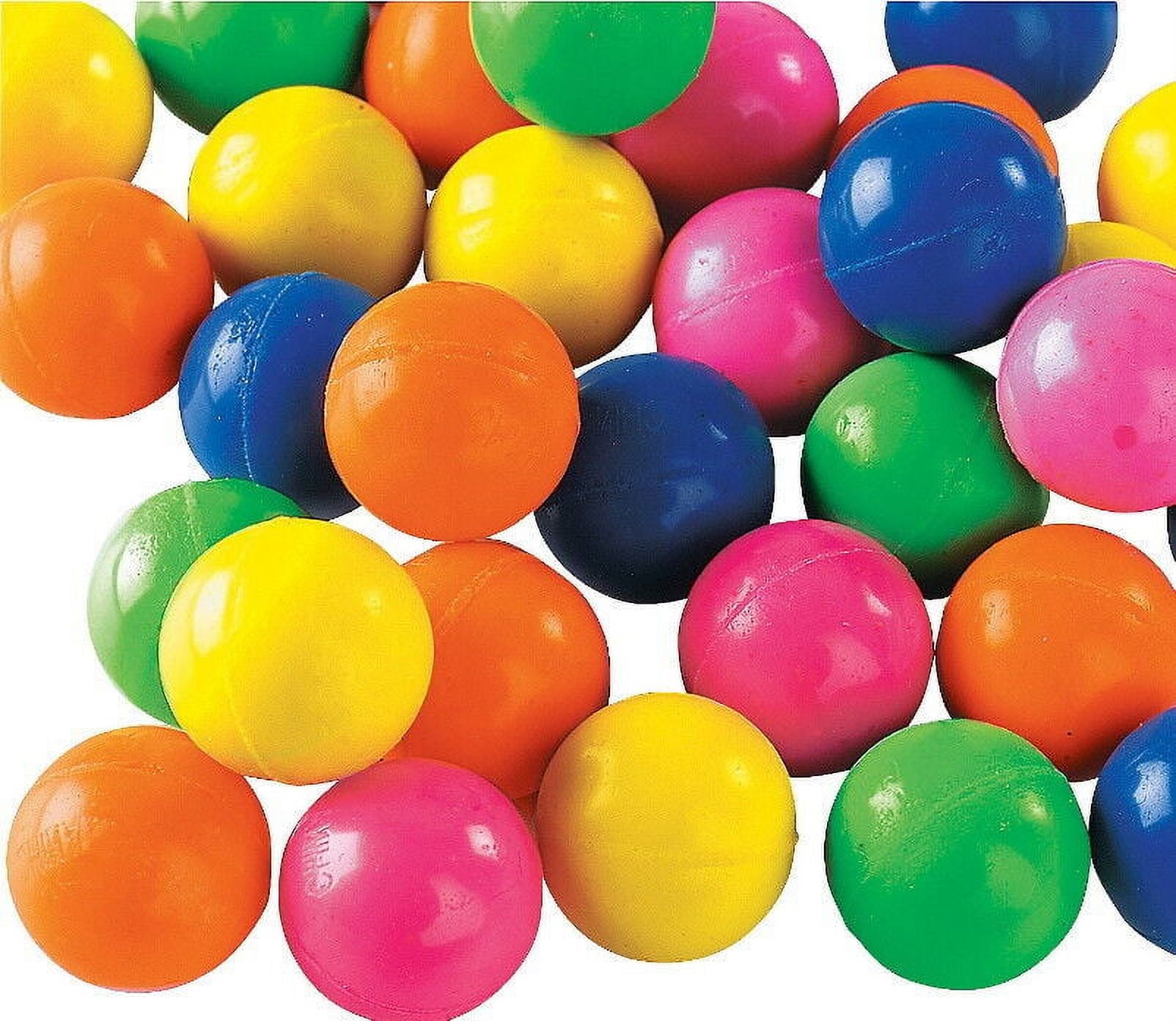 100 SOLID COLOR 27MM SUPERBALLS, HIGH BOUNCE, BOUNCY BALLS