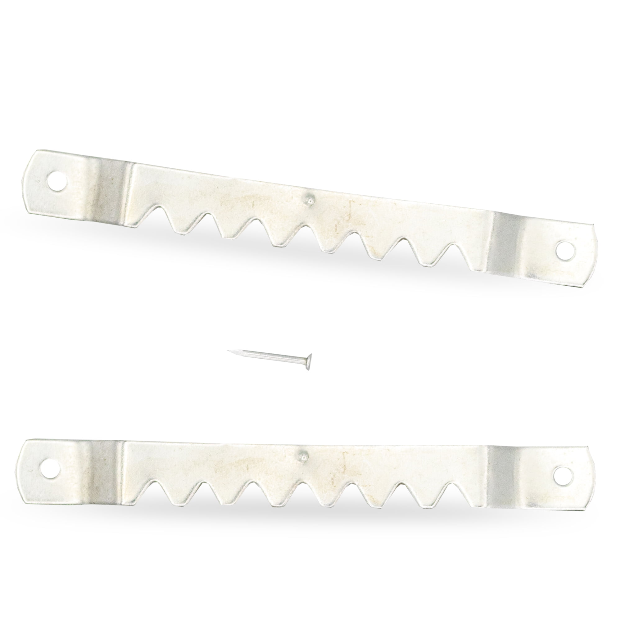 100 Sawtooth Picture Hangers 2-3/4 Inch W/nails by AMS