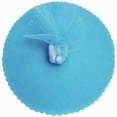 thumbnail image 1 of 100 Scalloped Tulle Circles 9" Wedding Favor Wrap - Turquoise, 1 of 1