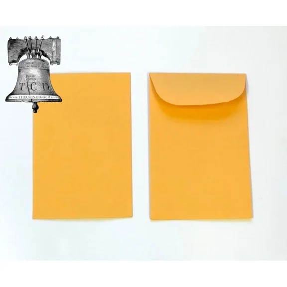 100 Seed Envelopes 3X4.5 Kraft Envelope Seeds Pouch Storage Organizing Shipping