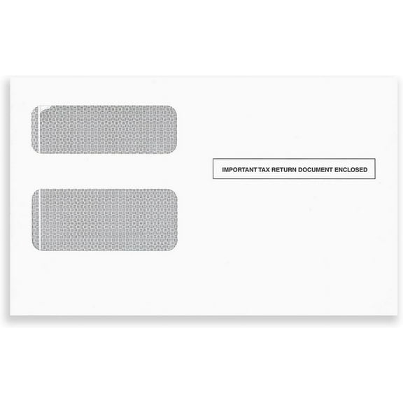 100 Self Seal Envelopes for 1099 Forms