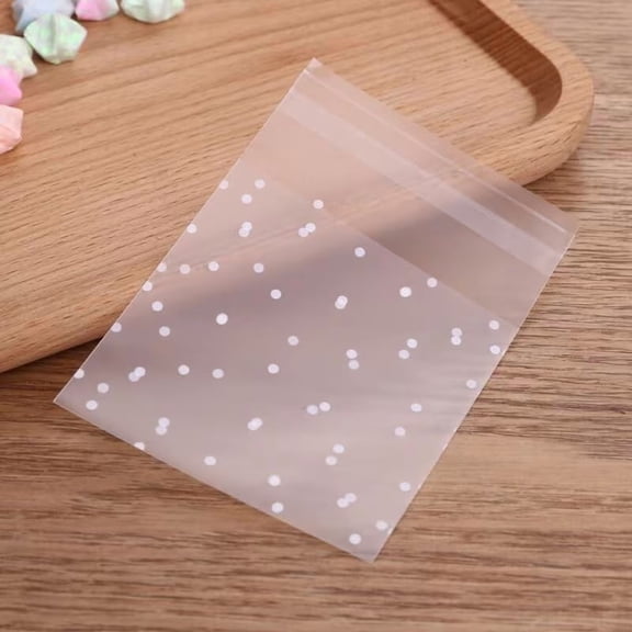 100 Self-Sealing Frosted Gift Bags for Holidays, Birthdays & Events - Stylish Storage Solutions