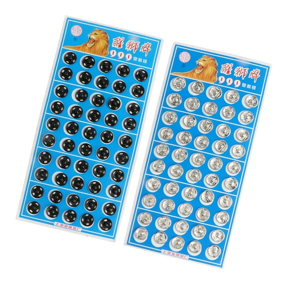 100 Set Sew Snap Fastener Button Press Button DIY Sewing Craft 10mm