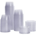 thumbnail image 1 of [100 Sets - 2 oz.] Plastic Portion Cups With Lids, Souffle Cups, Jello Shot Cups, 1 of 5