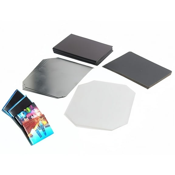 100-Sets 3.5x2.5-Inch Button Maker Supplies – Magnet Maker Machine Refills for DIY Badge and Magnet Projects