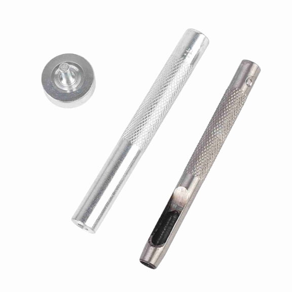 100 Sets Grommet Kit With Eyelets Washers 0.236 Inch 3PCS Installation Tools Silver Metal Grommets For Fabric Leather Clothing Tarps