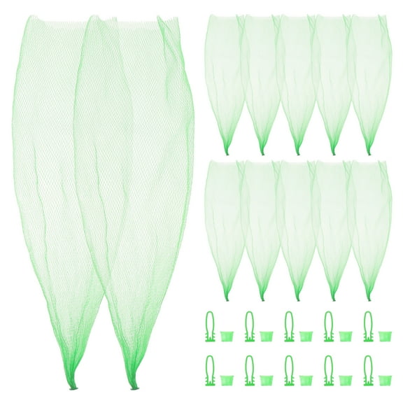 FONDOTIN Flexible Mesh Bags with Reinforced Design, 100 Sets for Food Storage and Cooking