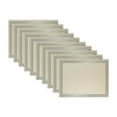 thumbnail image 1 of 100 Sheet Award Certificate Paper, Silver Foil Metallic Border, Ivory Letter Size Blank Paper, by Better Office Products, Diploma Certificate Paper, Laser and Inkjet Printer Friendly, 8.5 x 11 Inches, 1 of 3
