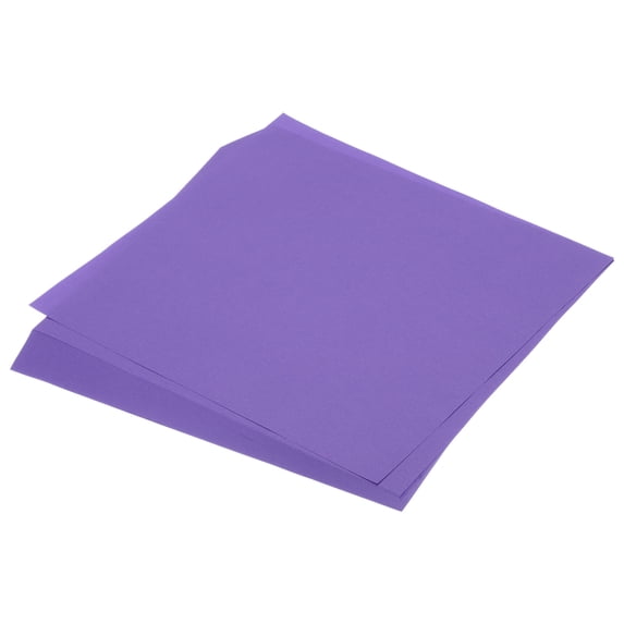 Uxcell Origami Paper Double Sided for Art Craft Project Beginner 100 Sheets Deep Purple 10x10 inch