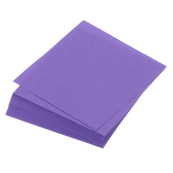 Uxcell Origami Paper Double Sided for Art Craft Project Beginner 100 Sheets Deep Purple 5x5 inch