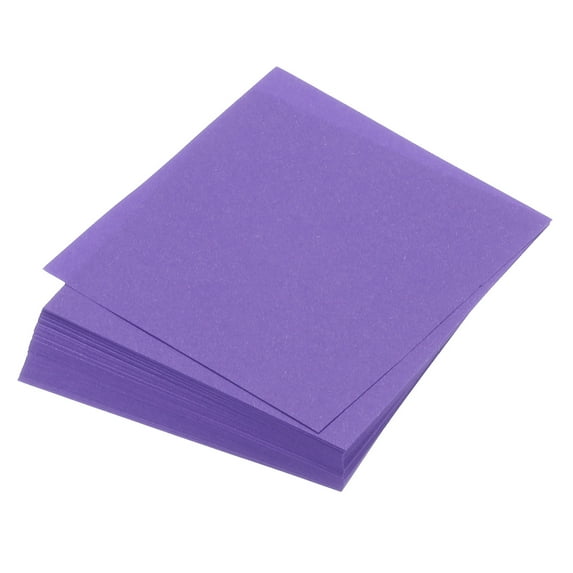 Uxcell Origami Paper Double Sided for Art Craft Project Beginner 100 Sheets Deep Purple 5x5 inch