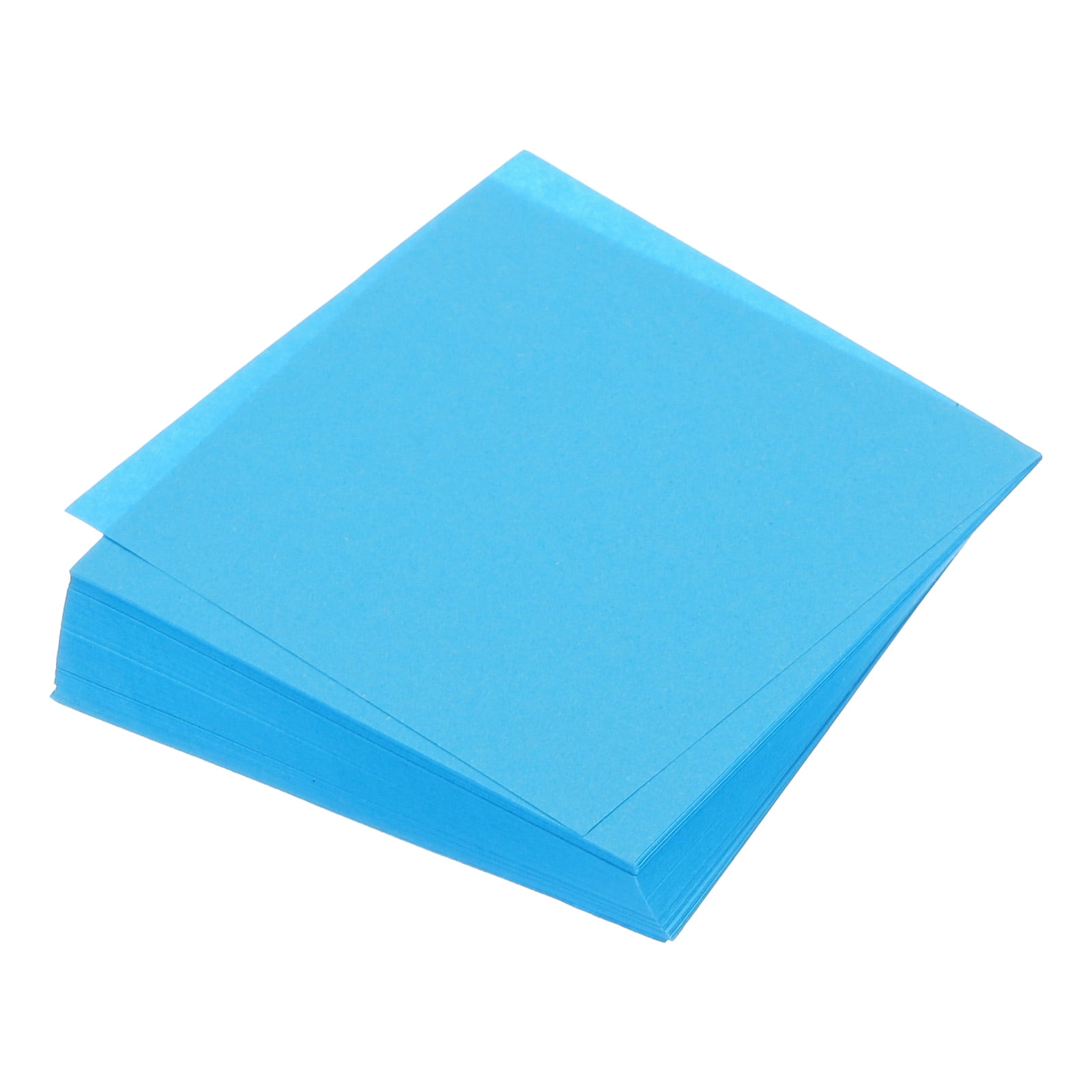 Uxcell Origami Paper Double Sided for Art Craft Project Beginner 100 Sheets Aquamarine Blue 3x3 inch