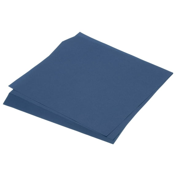 Uxcell Origami Paper Double Sided for Art Craft Project Beginner 100 Sheets Navy Blue 10x10 inch
