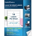 100 Sheets 1400 Labels 4