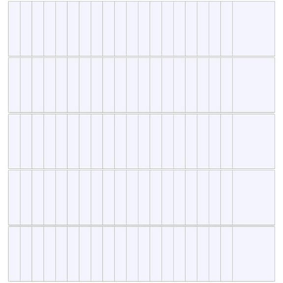 100 Sheets A 4 Printable Sticker Paper Waterproof Decals Clear Copy Paper Suitable for Inkjet and Lasers Printers