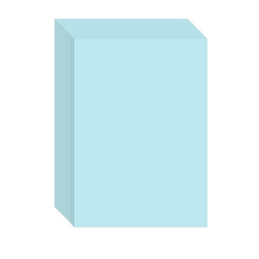 100 Sheets A4 Color Copy Paper 210x297mm/8.3x11.7in Printer Paper 70GSM for Copy Printing Writing Crafts & Art