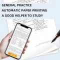 100 Sheets A4 Thermal Paper 210x297mm High Gloss Printing Paper for Proposals Letters Invoices