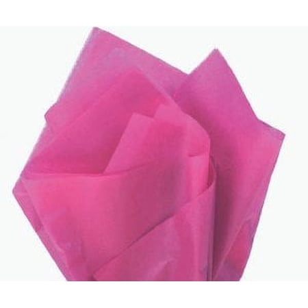 100 Sheets CERISE Gift Wrap Pom Pom Tissue Paper 15x20