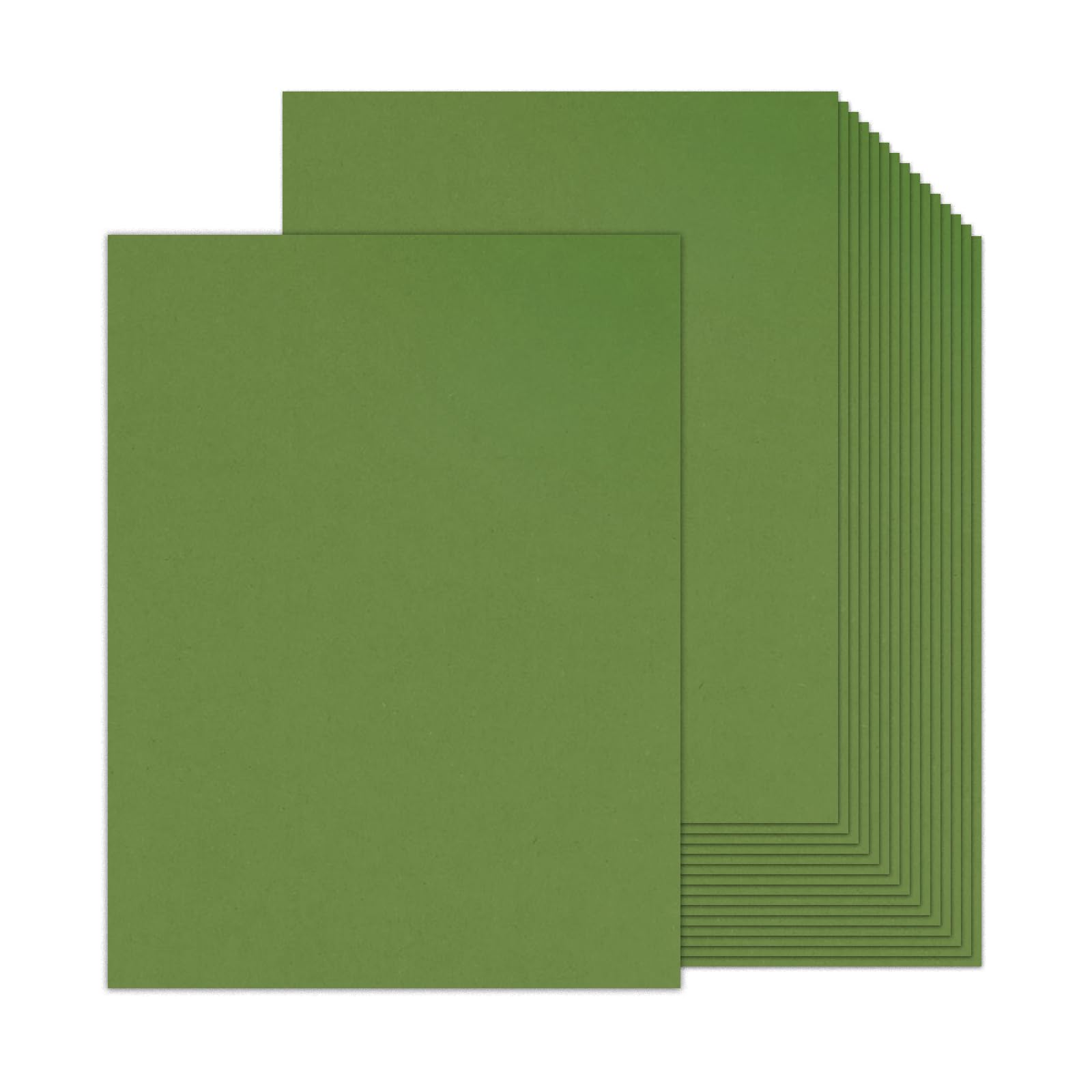 100 Sheets Christmas Green AIF4 Cardstock 8.5x 11 Heavyweight Printer