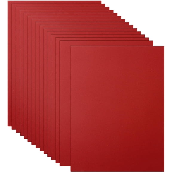 100 Sheets Christmas Red Cardstock 8.5 x 11 Craft Paper, 80lb Red Card Stock for Wedding Invitations, Greeting Cards, Cards Making, Anniversary, Birthday Decorations