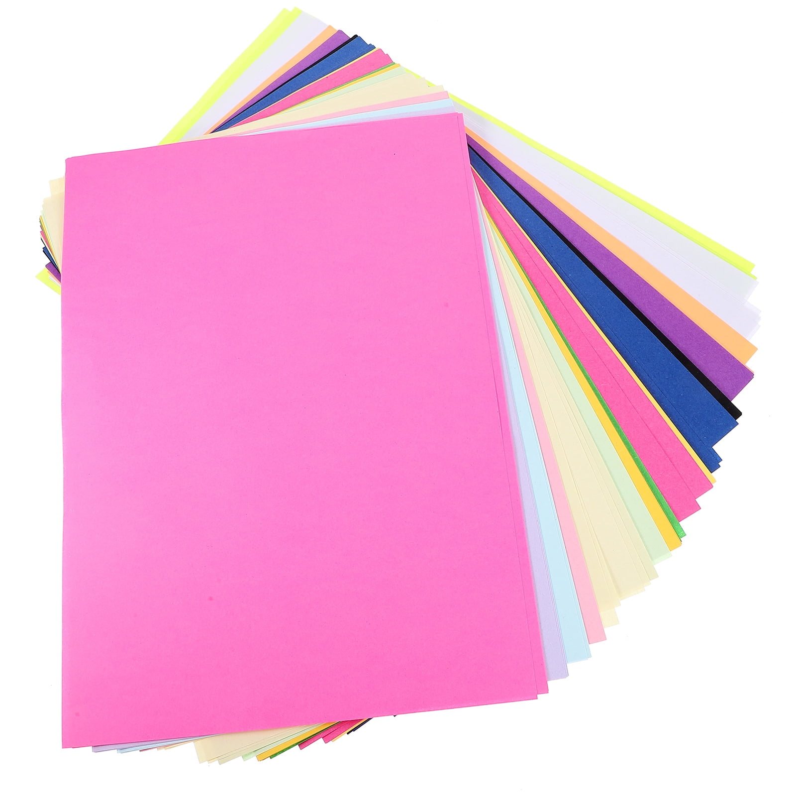 100 Sheets Color Printing Paper for Printer Cardboard White Office