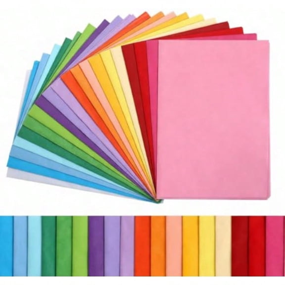 100 Sheets Colored Tissue Paper for Gift Bags 14 x 20 Inch Bulk Art Tissue Paper for Gift Wrapping and Crafts 20 Rainbow Assorted Colors for Birthdays Holidays Party Decorations