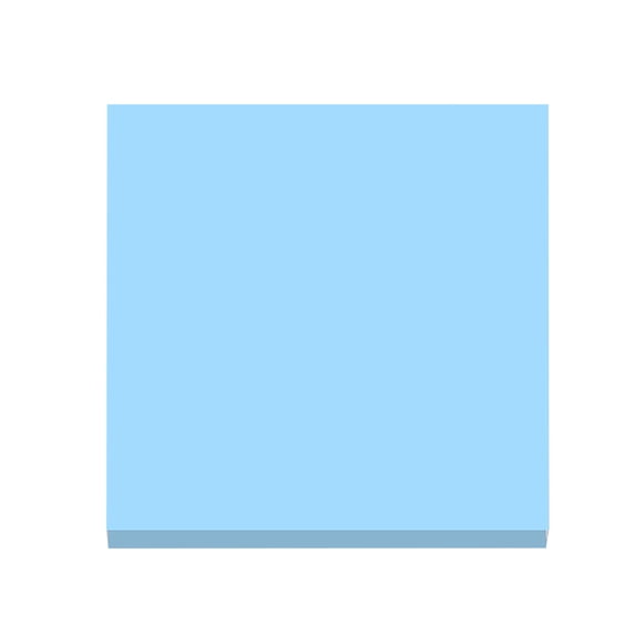 100 Sheets Colorful 3X3 Sticky Notes Pad - Super Sticky Notes with Strong Adhesive