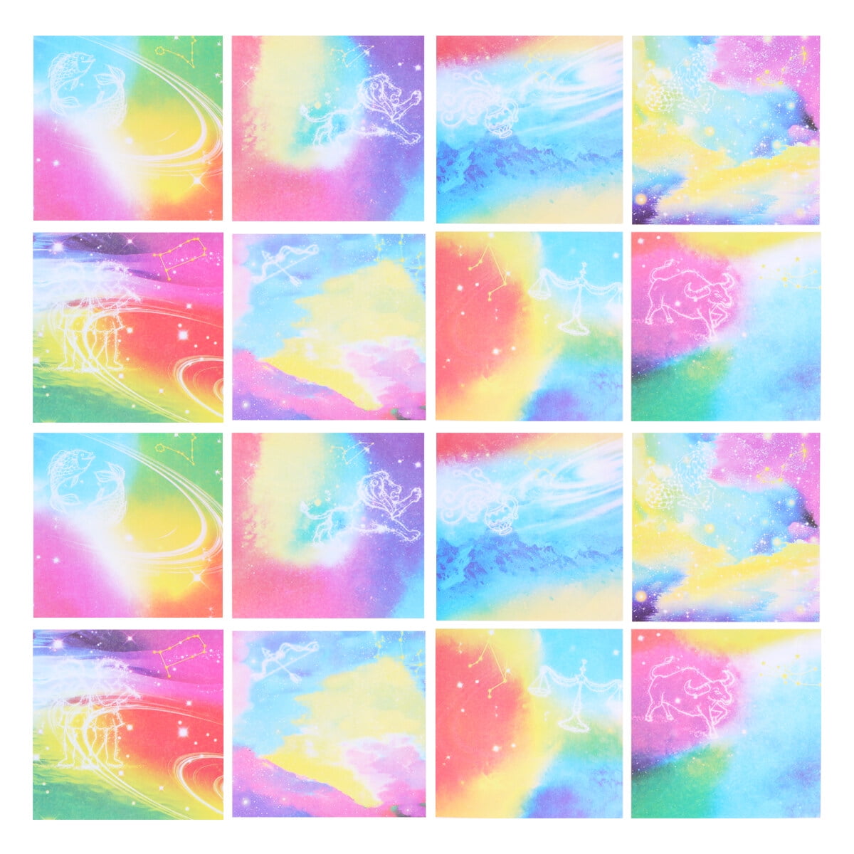 100 Sheets Creative Origami DIY Crafts Square Folding Paper Paper