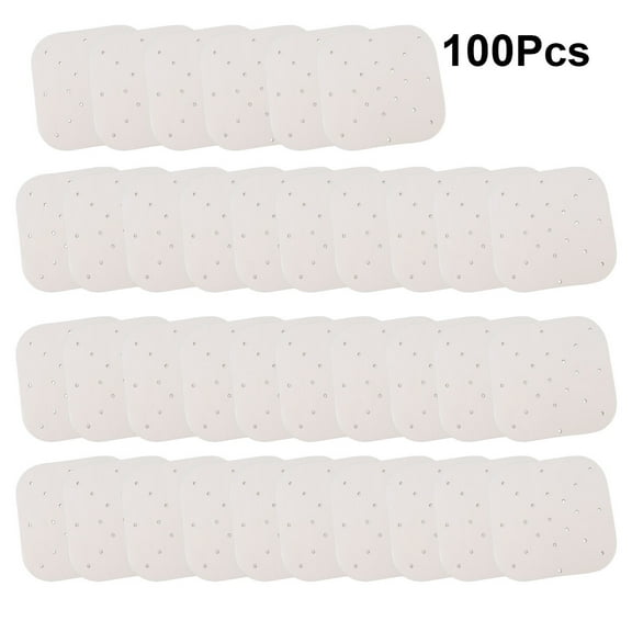 MEIBUTYUP White Food Grade Steamer Liner for Air Fryer and Oven, Non-Stick Reusable Cooking Paper