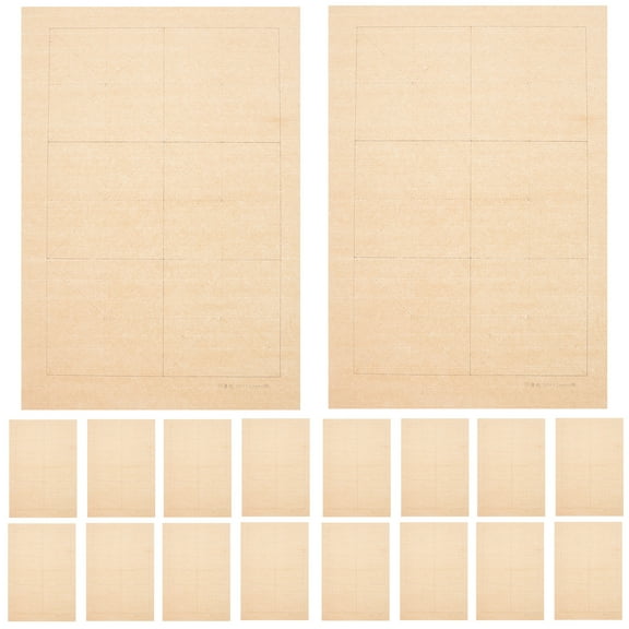 100 Sheets Grid Daily Lesson Paper Hand Made Calligraphy Student