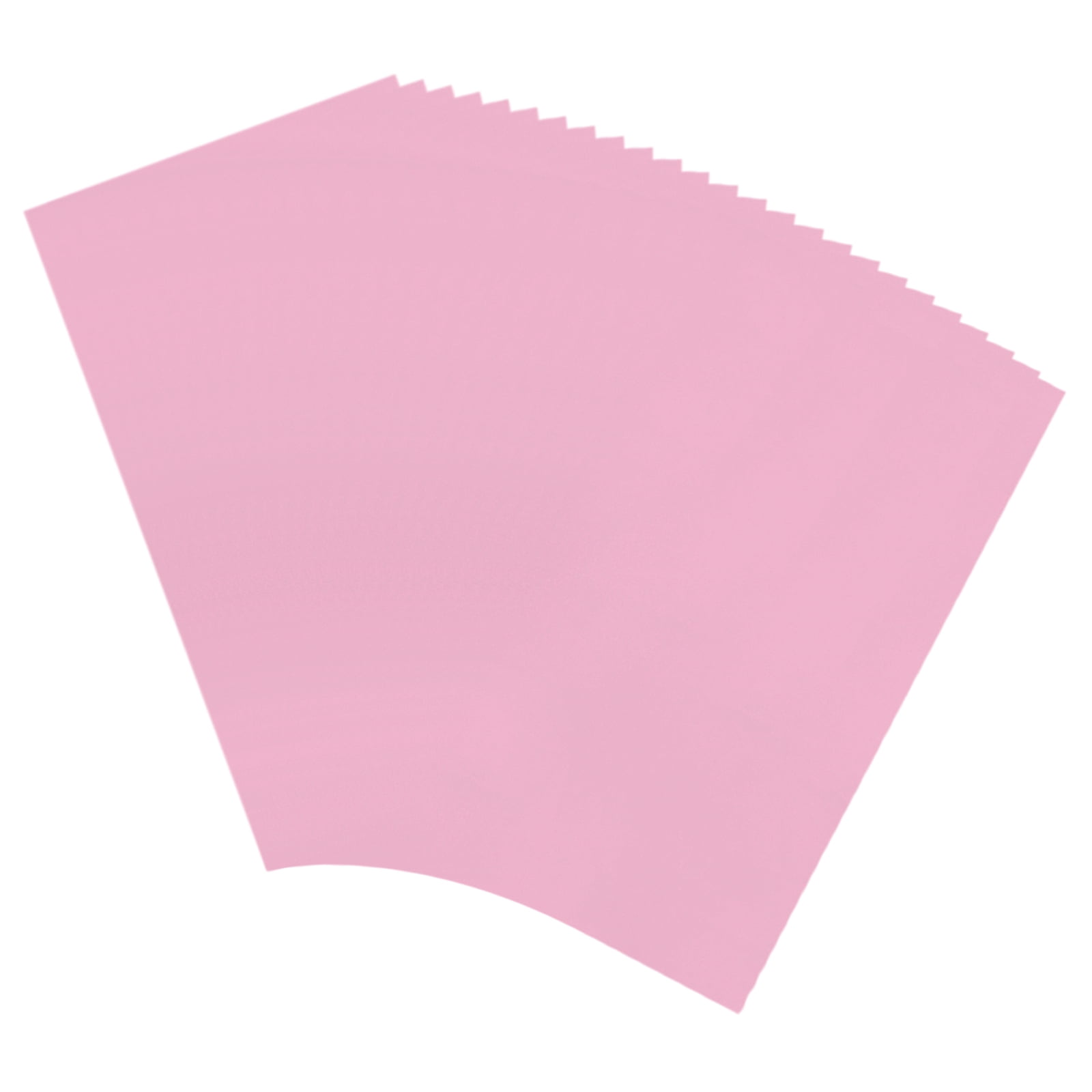 100 Sheets Heat Reactive Foil 20x29cm Pink Foil Transfer Sheets Toner Reactive Foil Transfer Foil