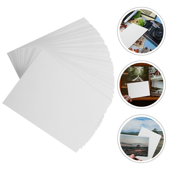 100 Sheets High Glossy Photo Paper for Printer Compatible with DIY Photos
