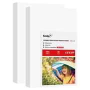 Koala Double Sided Glossy Inkjet Photo Paper 13x19 inch, 100 Sheets, 69lb Heavy Weight 260gsm