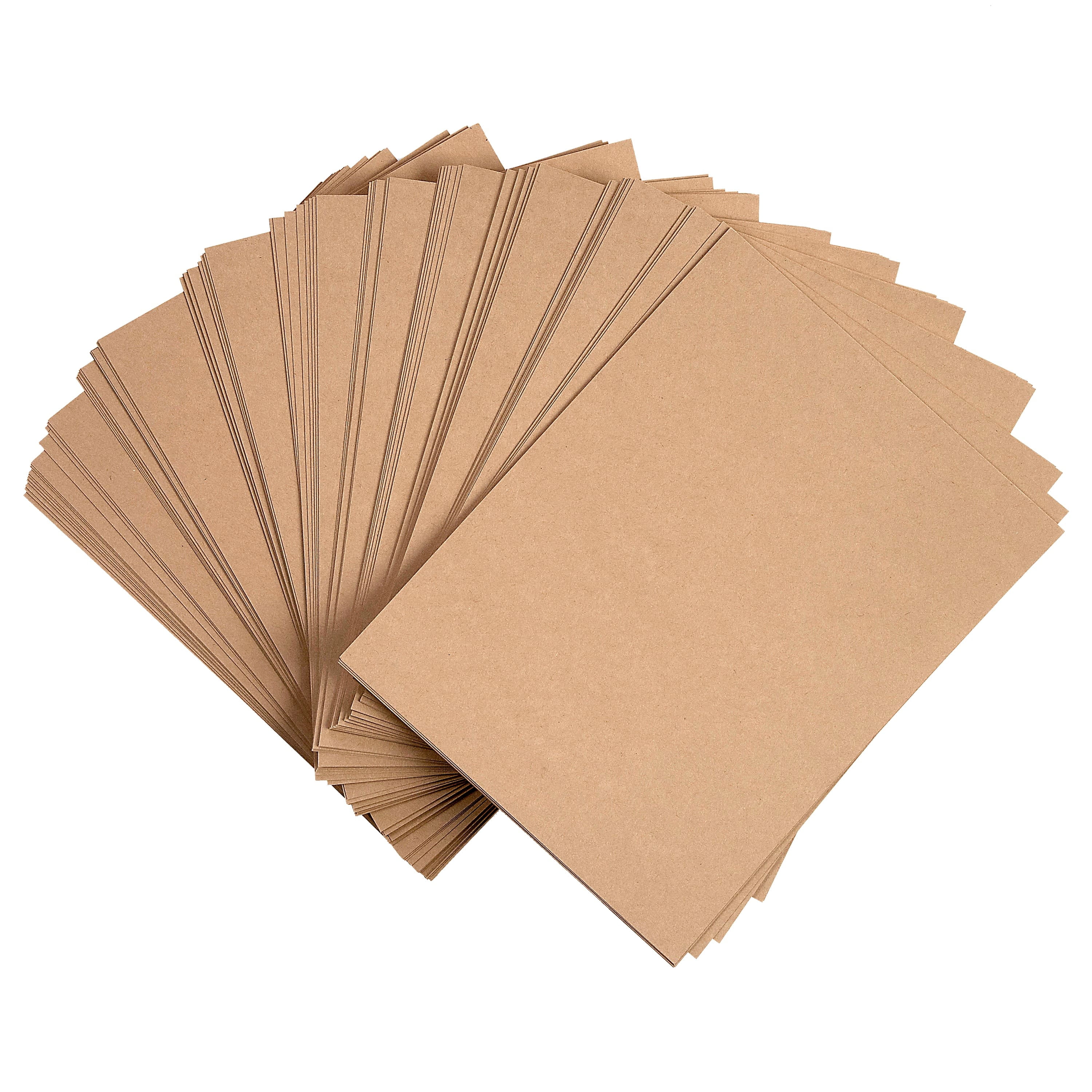 100 Sheets Kraft 8.5” x 11” Cardstock Paper by Recollections