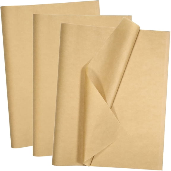 100 Sheets Kraft Tissue Paper 14 x 20 Inches Kraft Wrapping Paper Bulk for Weddings Birthday DIY Project Christmas