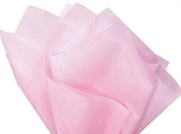 Light Pink Wrap Tissue Paper 15 x 20 - 100 Sheets