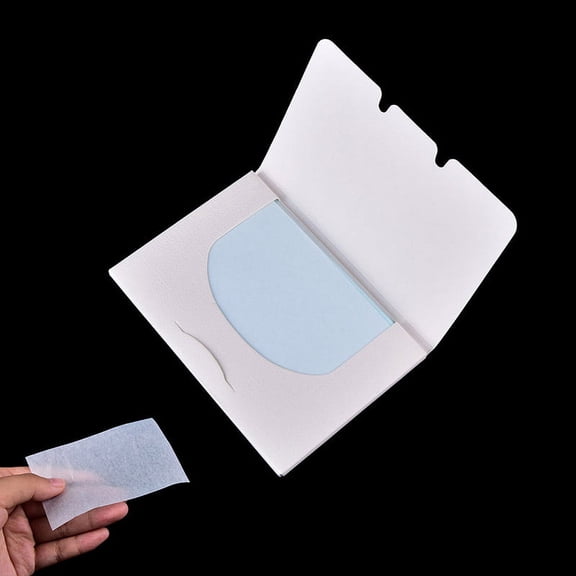 100 Sheets Make Up Oil Control Oil-Absorbing Blotting Facial Face Clean Pa LFLWA