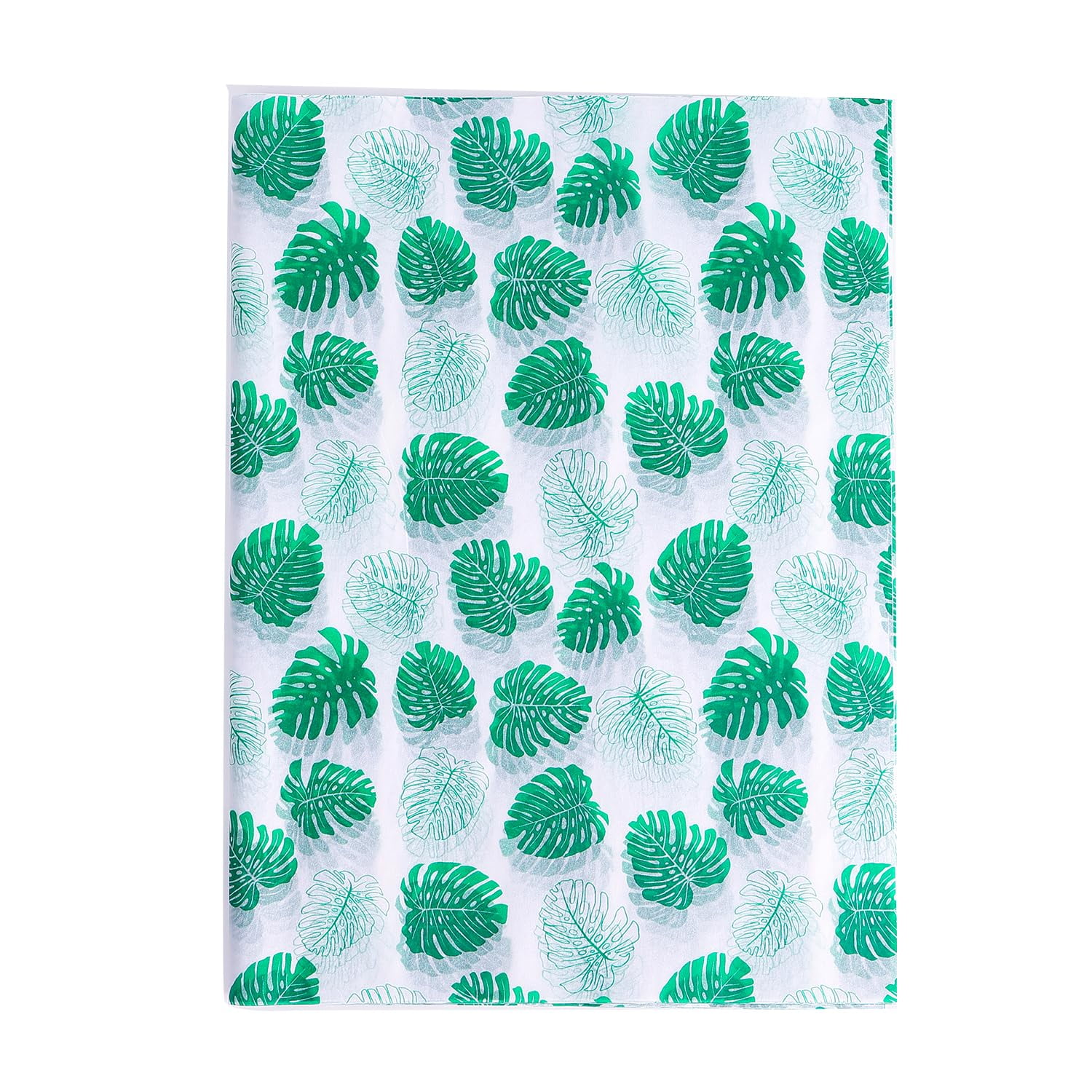 100 Sheets Monstera Gift Wrapping HYZ01 Tissue Paper Recyclable Greenery Botanical Packaging Bag