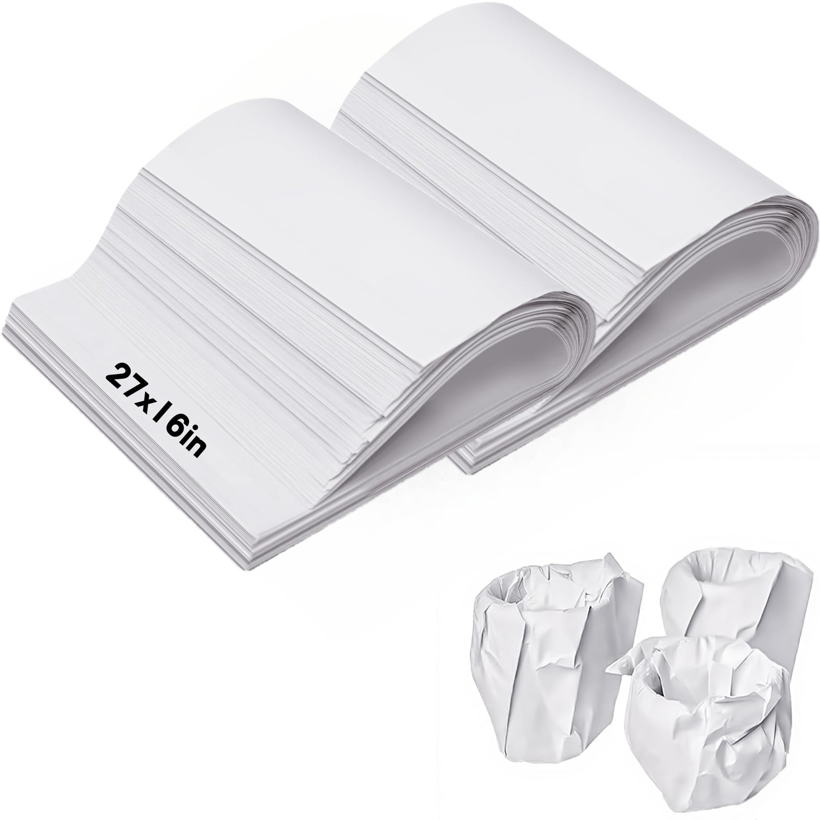 100 Pack Newsprint Packing Paper Sheets for Moving