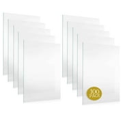 100 Sheets Non-Glare Acrylic Replacement for 12x16 Picture Frame, Replacement Plexiglass for 12x16