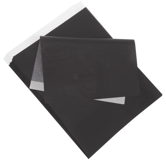 Minkissy Transfer Paper Black 100 Sheets 10.02X7.27X0.08In
