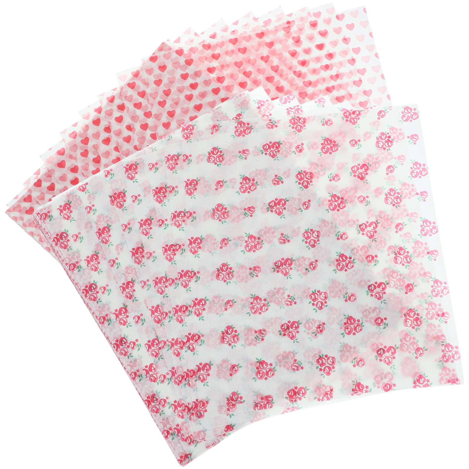 100 Sheets Sandwich Greaseproof Paper Food Wraps Wedding Goodies Chips