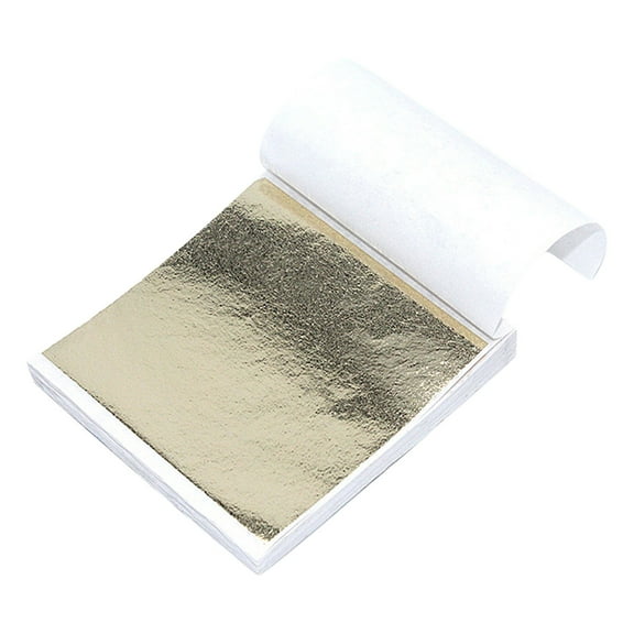 100 Sheets Simulated Gold & Silver Foil Paper - For Diy Crafts, Party Decorations, Gift Wrapping, Scrapbooking, Art Projects, Cake Decor, Holiday Decor, Wedding Decor, Birthday