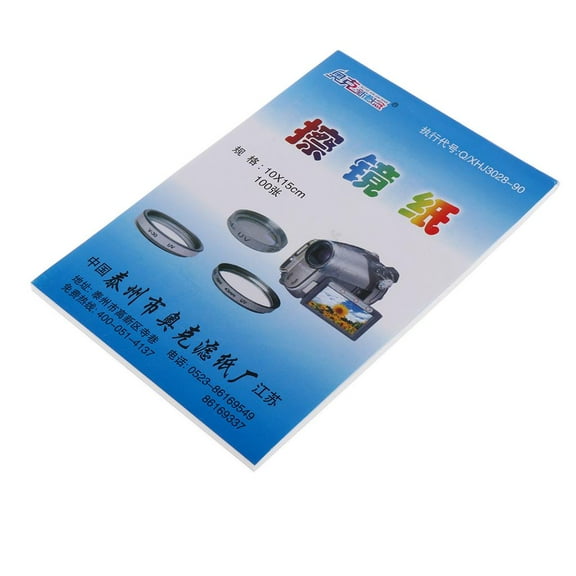 100 Sheets Soft Lens Lens Tissue Wipe Supplies