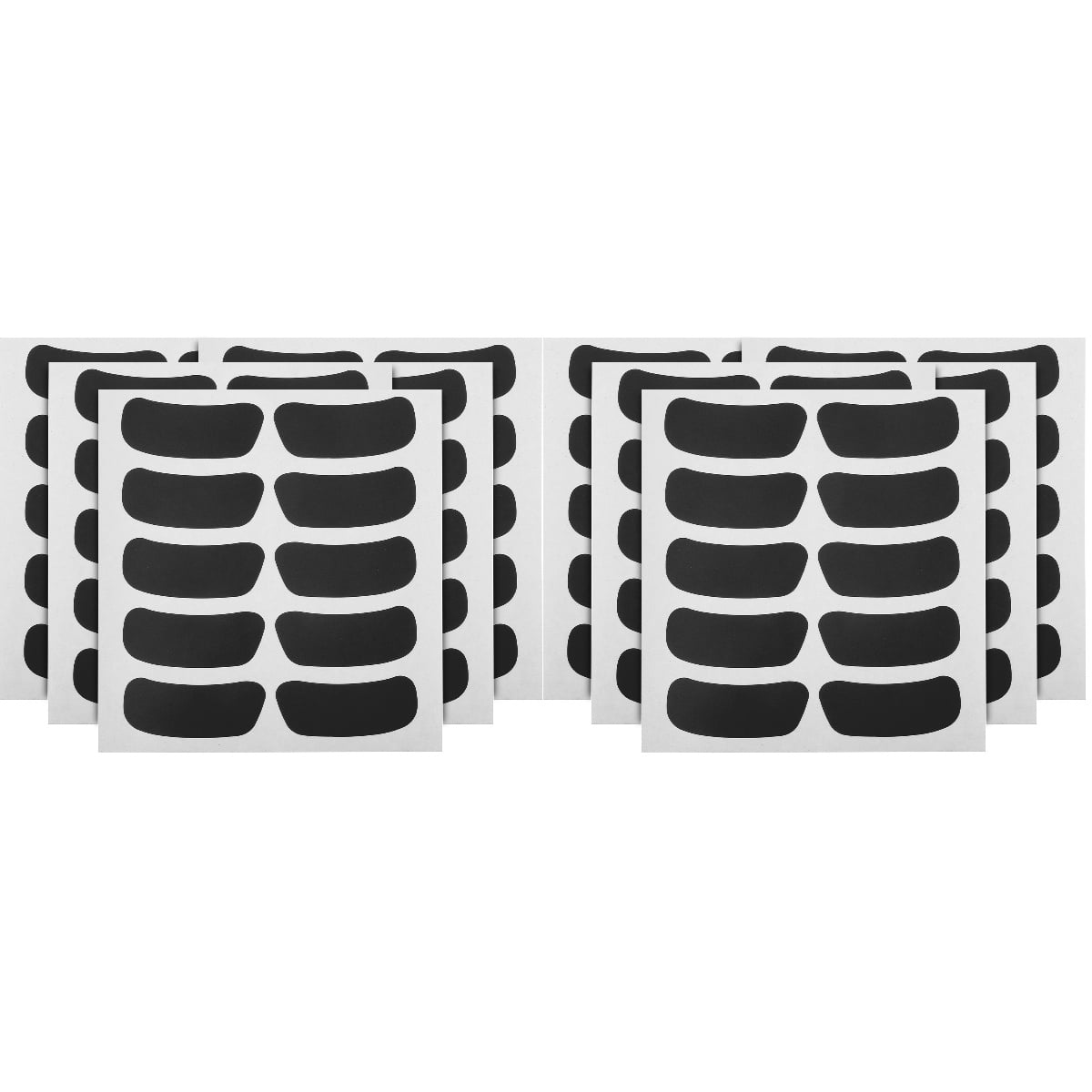 100 Sheets Sports Eye Pad Portable Fan Strip Compact Sticker Football