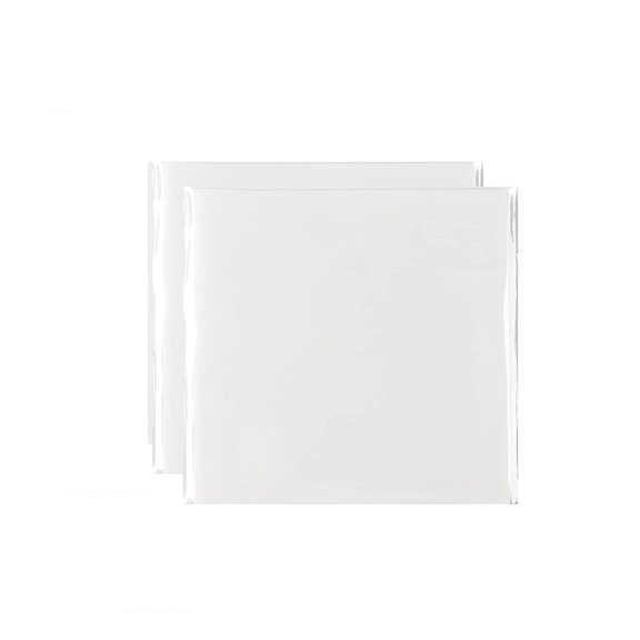 100 Sheets Transparent Sticky Notes, Waterproof Memo Sticky Notes For Office - 3 X 3 Inch
