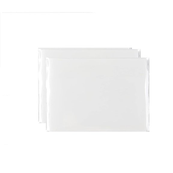 100 Sheets Transparent Sticky Notes, Waterproof Memo Sticky Notes For Office - 3 X 4 Inch