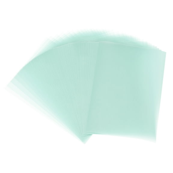 100 Sheets Vellum Paper 4x6, Vellum Paper Printable Translucent Paper 100GSM for Invitations Printing, Blue