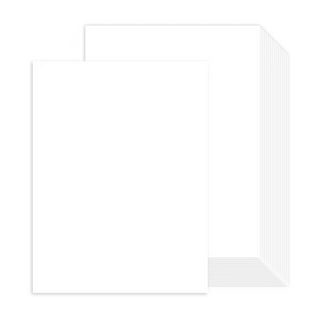  Hamilco White Linen Cardstock Paper Flat 4x6 Blank Index Cards Card  Stock 80lb Cover 100 Pack : Office Products