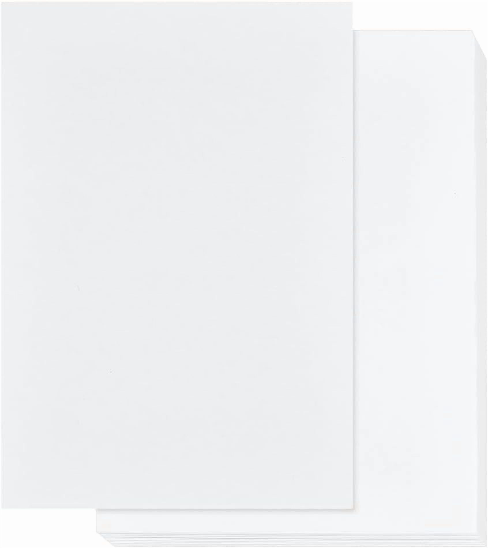 100 Sheets White Printer Paper 8.3x11.4 Inch Copy Paper for Printer Book Binding Paper Off White Printer Paper 32 lb/120 GSM for Printing Copy Crafts Letters Invitations for DIY